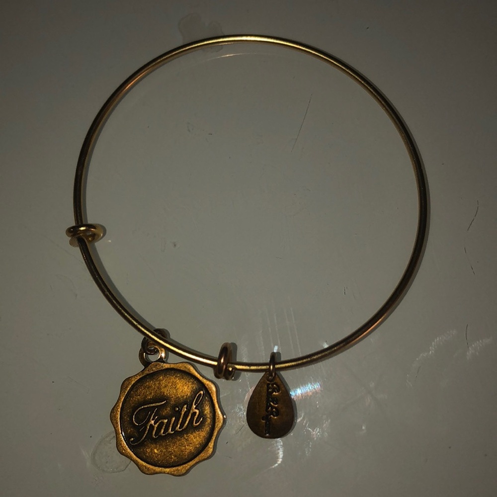 Bella Ryann gold “Faith” bracelet